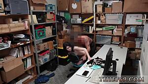 I’m shocked, old step grandma caught in uniform crime!