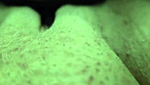 Getting my tiny 18+ pussy thrashed in the garage