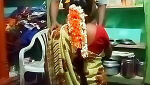 Indian teacher and student engage in intimate encounter at home