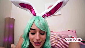 Stepsister steals, I say, 'Bend over for doggystyle payback'