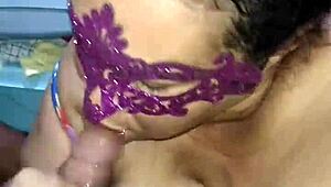 i give a latina milf a handjob and she swallows my cum, oh god