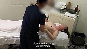 अमेचर पेटाइट टीना कोर्टनी वीस बिग अस रे एडलर को पीओवी में ब्लो करती है