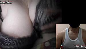 My Big Tits Neighbor Calls To Watch Me Cum.