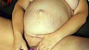 milf masturbating and cumming hard with wet pussy