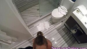 Real Teen 18+ Gets POV Facial