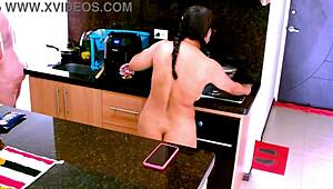 Agarabas And Olpr Surprise In Kitchen