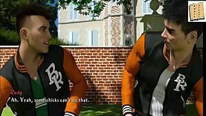 being a dik chick route 20, blonde teen enjoys homemade sex with big tits and big ass