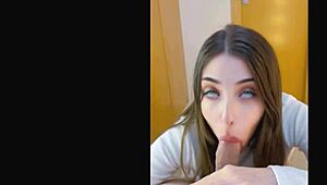 El Novio De Mi Hermanastra Quiere Follarme Yo Nunca Quiero Pero Esta Vez Deje Que Meta Su Pequeña Polla Por Mi Boca Y Mi Coño!