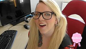 cute blond uniform fuck