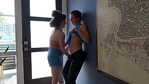 Welcome home, stepdaughter! Let’s dive into lesbian fun 😘