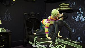 yo, wednesday’s first bang with enid in wild 3d hentai preview!