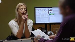 Loan4k it is not a porn casting but nathaly teges should fuck loan agent