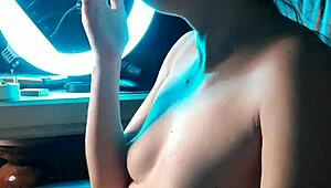 sexy stepsister smoking a cigarette looks so hot! 🔥