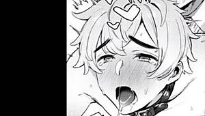 So, this amateur is moaning loudly while masturbating with lube, getting to that big orgasm and cumshot.