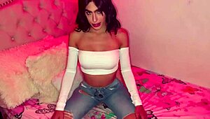 Feeling so aroused, I seduce you to suck my big cock deeply.