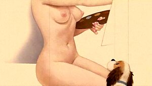 Vintage Erotic Drawings Tease with Retro Sensual Charm