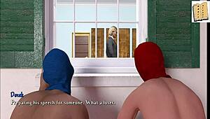 being a dik chick route 20, blonde teen enjoys homemade sex with big tits and big ass