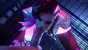 Overwatch SFM compilation part 4 in 3D cartoon style