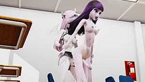 want to see elissabat and rochelle goyle having sex?