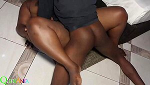 big ass indian babe gets blowjob and doggystyle cum