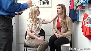 officer tommy gunn bangs suspected patient of corona virus ashley lane in public shop