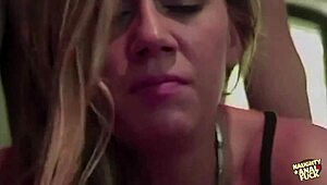 Dirty Blonde Girl Takes Huge Cock Deep In Asshole