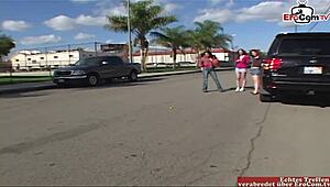 Three Babes Lured Into a Private Interracial Orgy Surprise