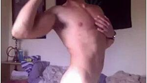 Adlene Twinks Engage in Suggestive Masturbation