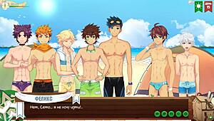 game friends camp episode 13 - natsumi gets fucked by kentaro with russian voice