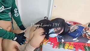 Call Center Agent Fucked Roughly by Delivery Rider