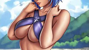 Aqua hentai compilation from Kingdom Hearts