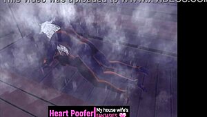 Relaxing in the sauna with friends