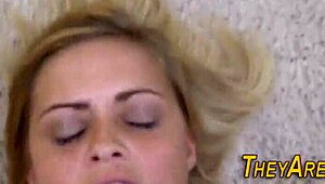 Teen Newbie Feels Intense Pleasure From Monster Cock.