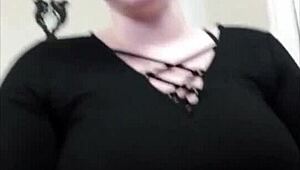 Big Tiddy Goth Humiliation Sexting Compilation