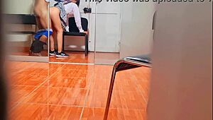 Mexican Institute Teacher Doesn't Notice The Upskirt View