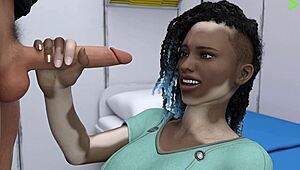 I want cum in my mouth, black virgin stranded in space