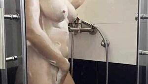 Student Masturbates Boldly In Shower