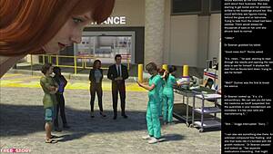 Watch This Big Apple Gesture In 3D Cartoon Sex