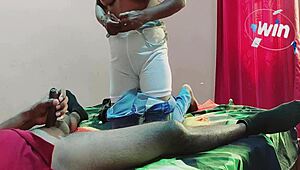 indian friend sucks dick then rides hard