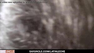 LatinLeche - Latino Renovator Offers a Special Cock-Sucking Service