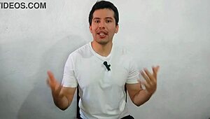 Giving Oral to My Married Straight Colleague at Work in a Stream.