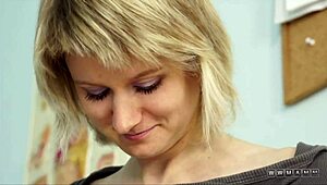 Dr. Dick Helps Patient with Natural Tits in Wild Fucking and Cumshot Session