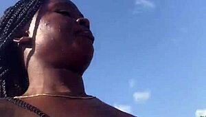 this crazy bitch is out there twerking her big ass like it's no big deal