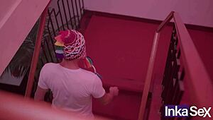 Latina Teens Caught Riding After Peruvian Event