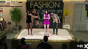 In This Fashion Business Scene, She Asks If She Can Treat Him, And He Says Yes, Leading To Some Intense 3D Hentai Action