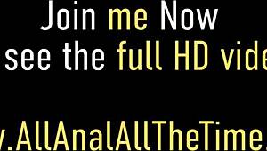 extra hot ass to mouth for 19yo skinny ava love, anal gaping and creampie