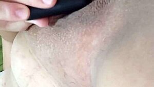 Delicious little pussy gets filled with cum!