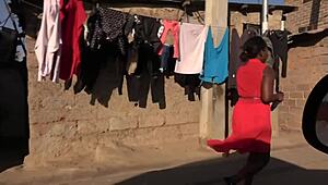 Black Teen Lesbian Homemade Fun!