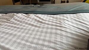 Hey, Sharing a Bed with My Coworker Led to Unexpected Anal in Hotel