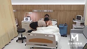Zhou Meng Qi In Hospital Setting For Modelmedia Asia Video.